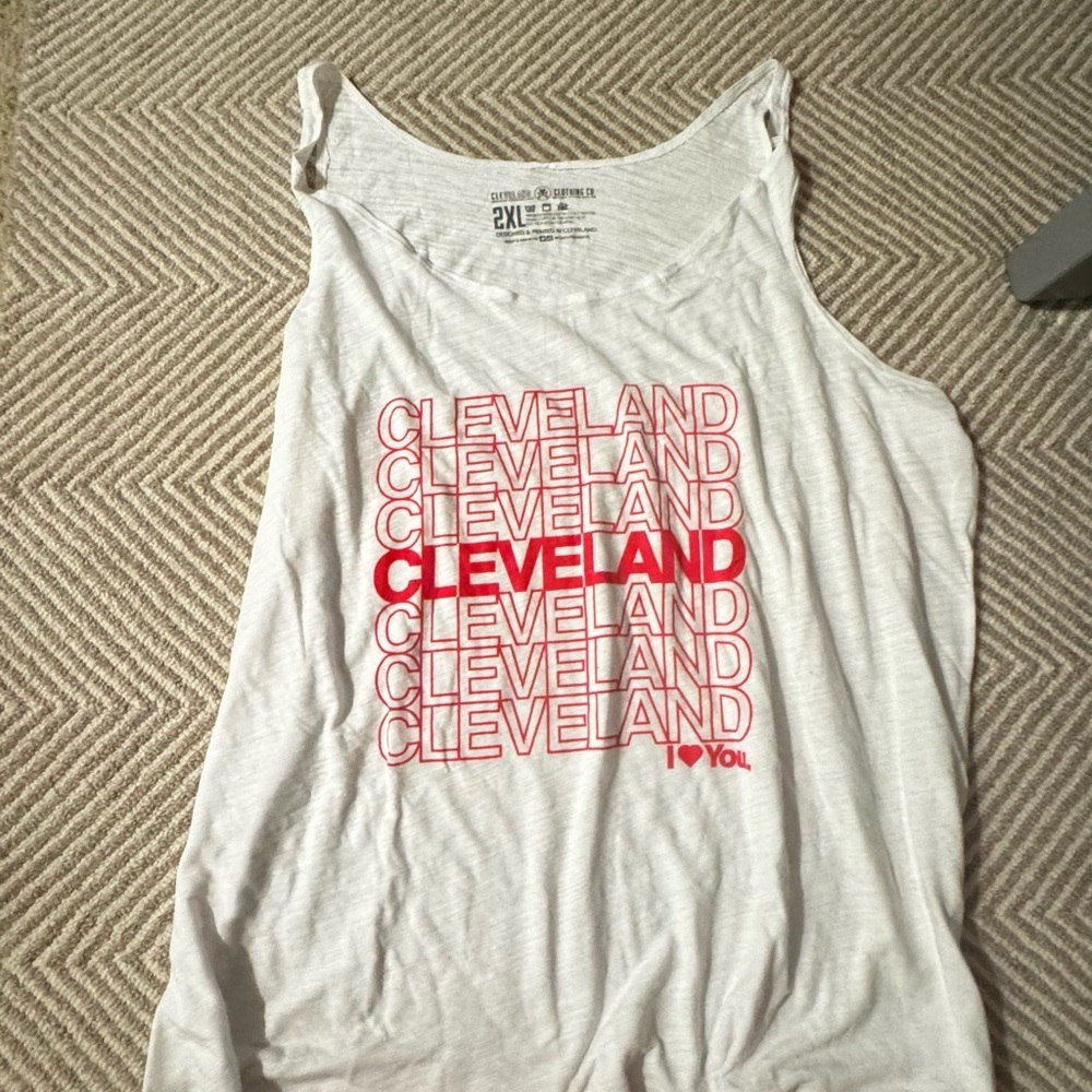 Cleveland Graphic Tank Top